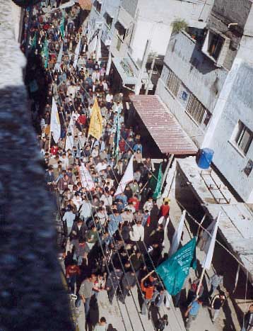 Funeral on Wednesday, December 10, 2003 Balata Camp